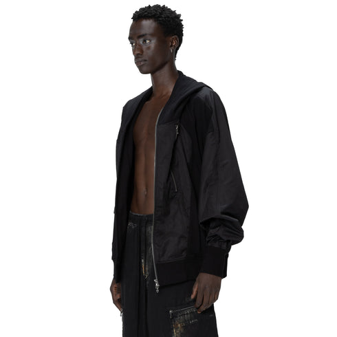 JULIUS 907CUM1 Black / Outpost Zip-Up Hoodie